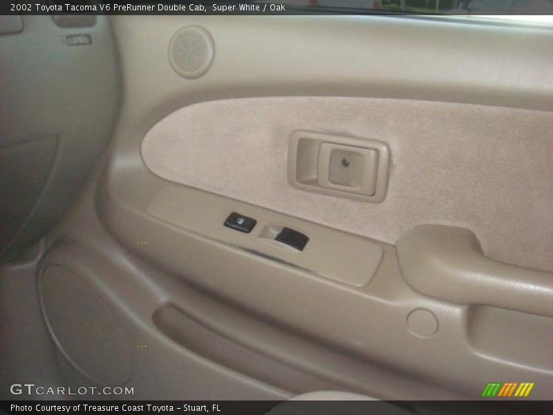 Super White / Oak 2002 Toyota Tacoma V6 PreRunner Double Cab