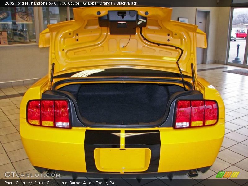  2009 Mustang Shelby GT500 Coupe Trunk