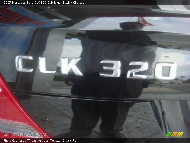 Black / Charcoal 2005 Mercedes-Benz CLK 320 Cabriolet
