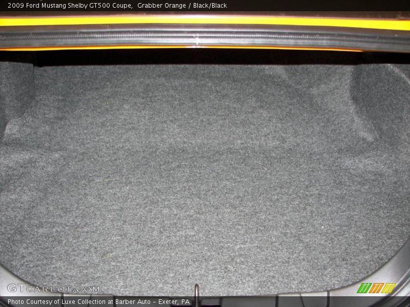  2009 Mustang Shelby GT500 Coupe Trunk