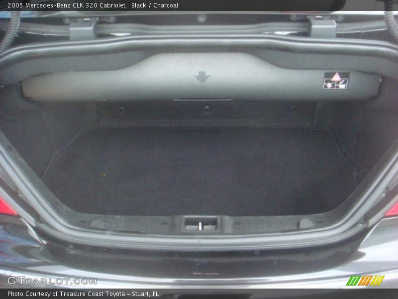 Black / Charcoal 2005 Mercedes-Benz CLK 320 Cabriolet