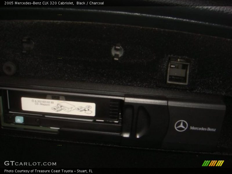 Black / Charcoal 2005 Mercedes-Benz CLK 320 Cabriolet