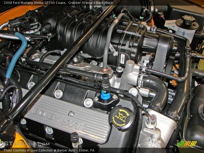  2009 Mustang Shelby GT500 Coupe Engine - 5.4 Liter Supercharged DOHC 32-Valve V8