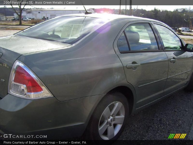Moss Green Metallic / Camel 2008 Ford Fusion SE