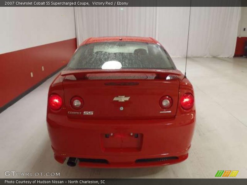 Victory Red / Ebony 2007 Chevrolet Cobalt SS Supercharged Coupe