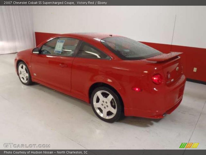 Victory Red / Ebony 2007 Chevrolet Cobalt SS Supercharged Coupe