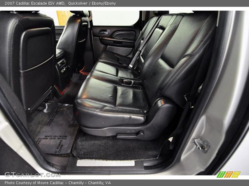 Quicksilver / Ebony/Ebony 2007 Cadillac Escalade ESV AWD