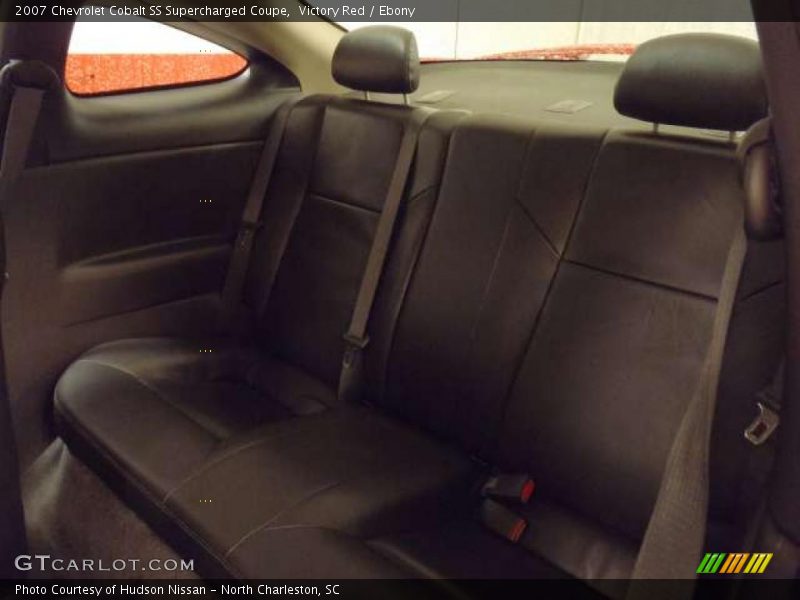  2007 Cobalt SS Supercharged Coupe Ebony Interior