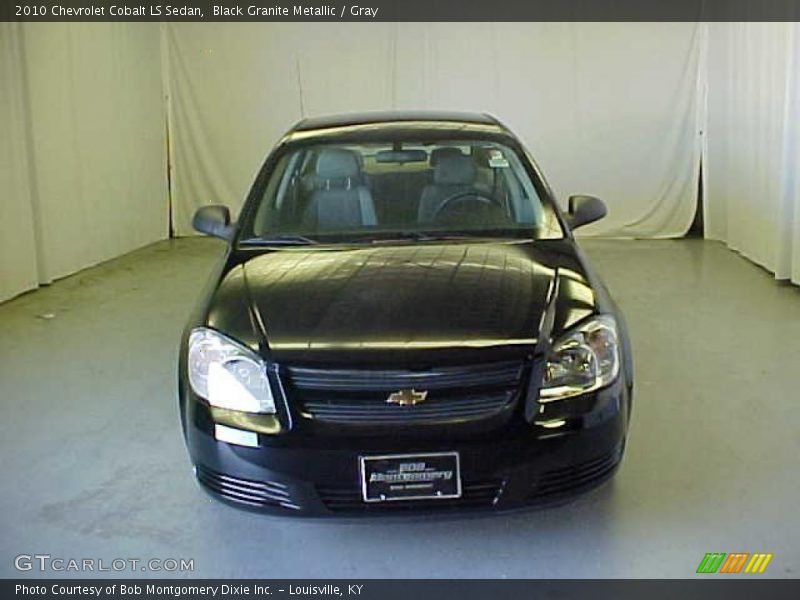 Black Granite Metallic / Gray 2010 Chevrolet Cobalt LS Sedan
