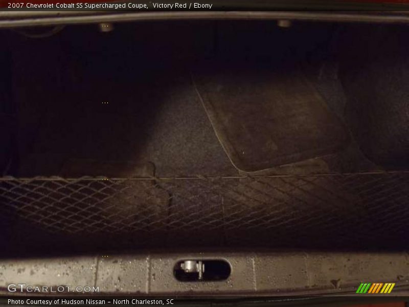  2007 Cobalt SS Supercharged Coupe Trunk