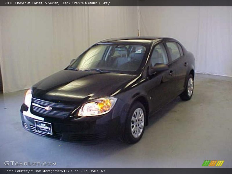 Black Granite Metallic / Gray 2010 Chevrolet Cobalt LS Sedan
