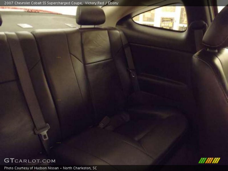  2007 Cobalt SS Supercharged Coupe Ebony Interior