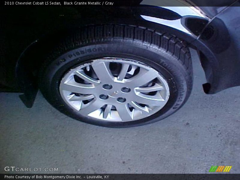 Black Granite Metallic / Gray 2010 Chevrolet Cobalt LS Sedan