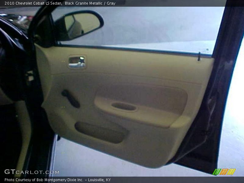 Black Granite Metallic / Gray 2010 Chevrolet Cobalt LS Sedan