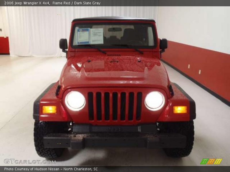 Flame Red / Dark Slate Gray 2006 Jeep Wrangler X 4x4