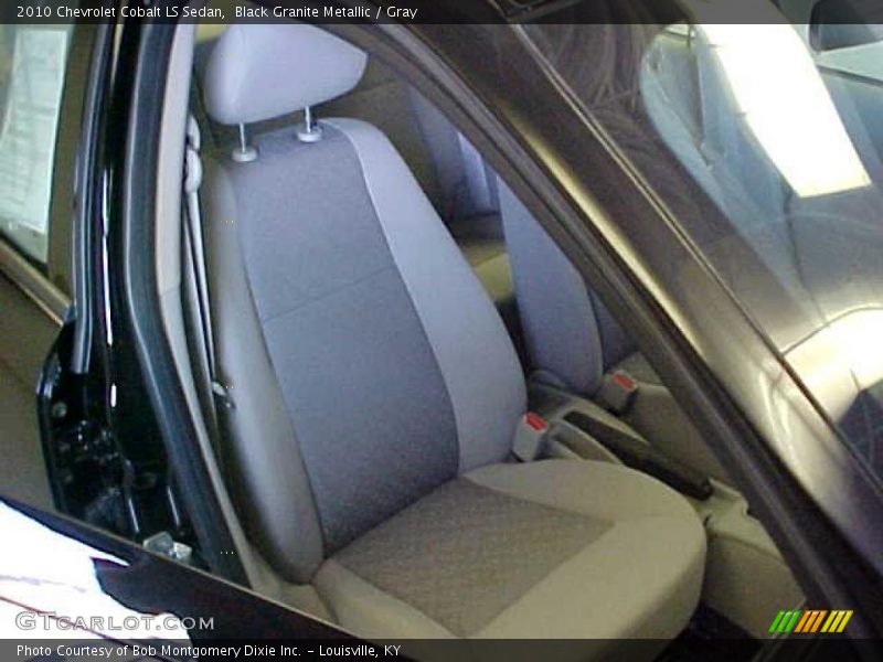 Black Granite Metallic / Gray 2010 Chevrolet Cobalt LS Sedan