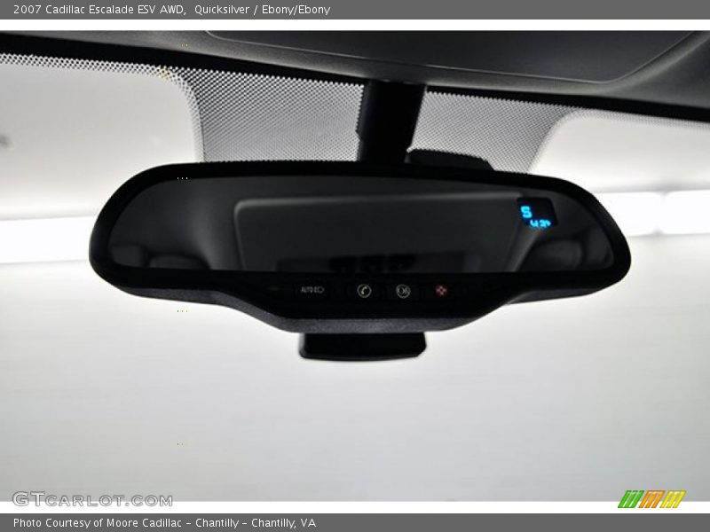 Quicksilver / Ebony/Ebony 2007 Cadillac Escalade ESV AWD