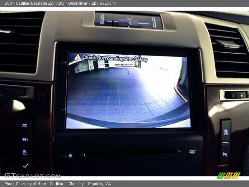 Quicksilver / Ebony/Ebony 2007 Cadillac Escalade ESV AWD