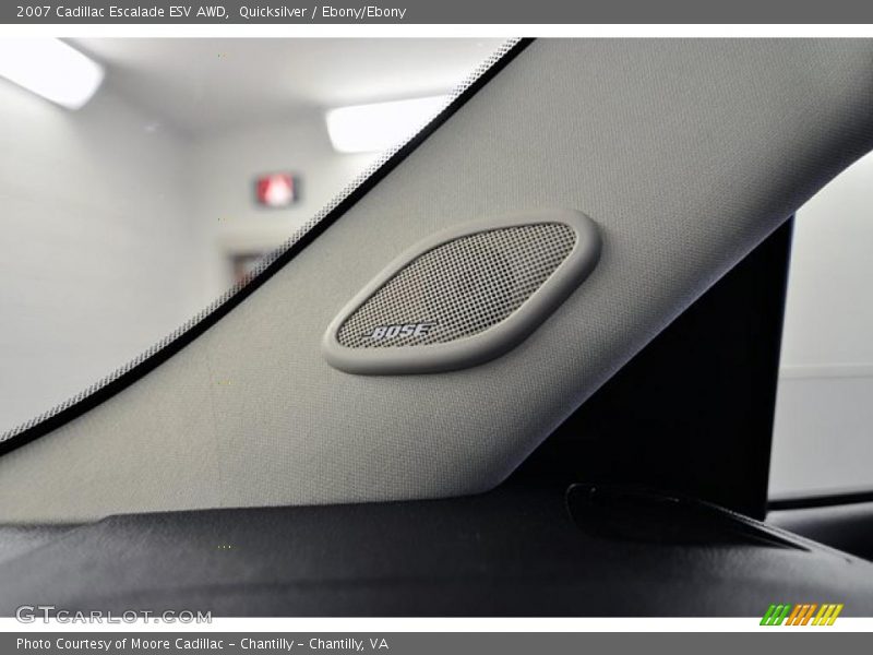 Quicksilver / Ebony/Ebony 2007 Cadillac Escalade ESV AWD
