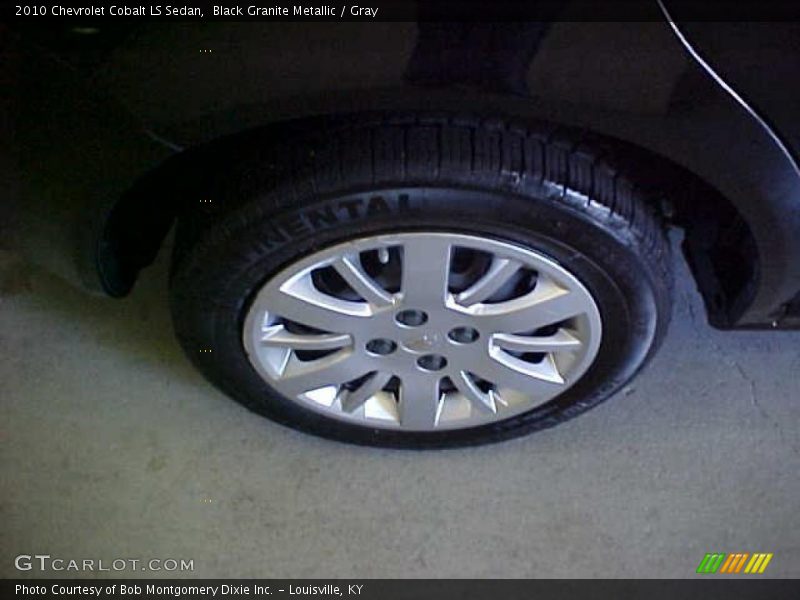 Black Granite Metallic / Gray 2010 Chevrolet Cobalt LS Sedan