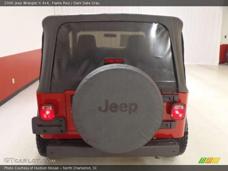 Flame Red / Dark Slate Gray 2006 Jeep Wrangler X 4x4