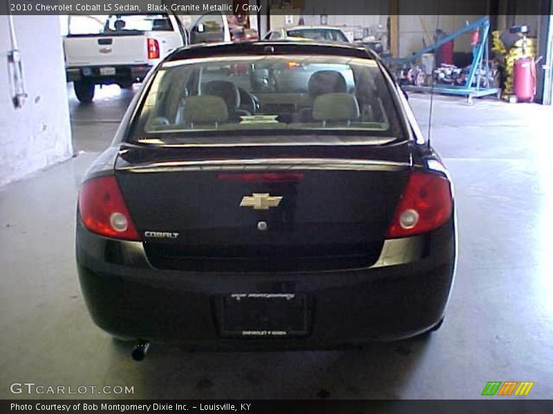 Black Granite Metallic / Gray 2010 Chevrolet Cobalt LS Sedan