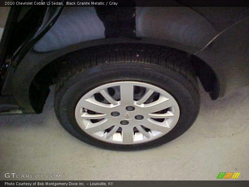 Black Granite Metallic / Gray 2010 Chevrolet Cobalt LS Sedan