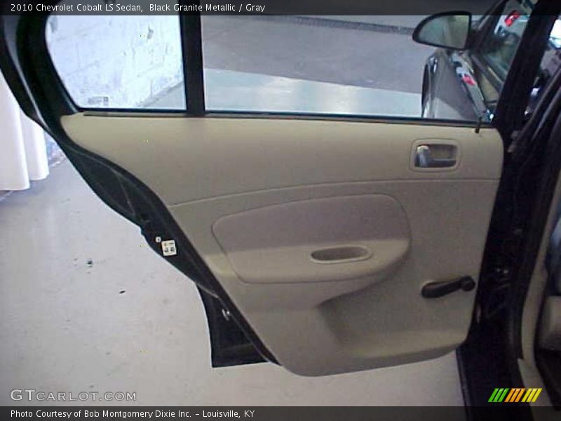 Black Granite Metallic / Gray 2010 Chevrolet Cobalt LS Sedan