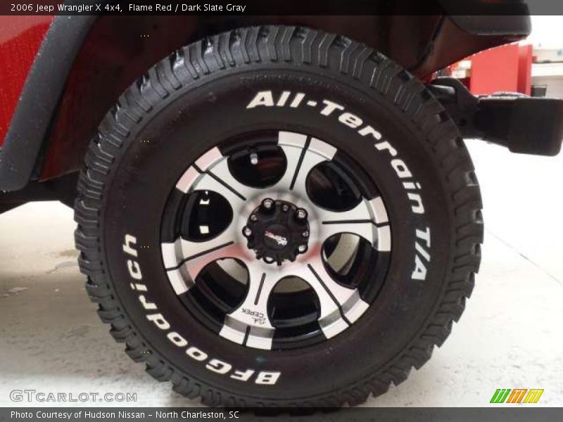 Custom Wheels of 2006 Wrangler X 4x4