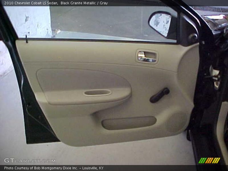 Black Granite Metallic / Gray 2010 Chevrolet Cobalt LS Sedan