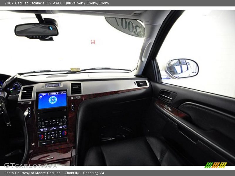 Quicksilver / Ebony/Ebony 2007 Cadillac Escalade ESV AWD