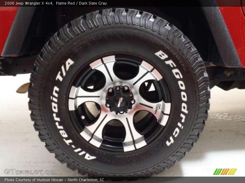 Flame Red / Dark Slate Gray 2006 Jeep Wrangler X 4x4