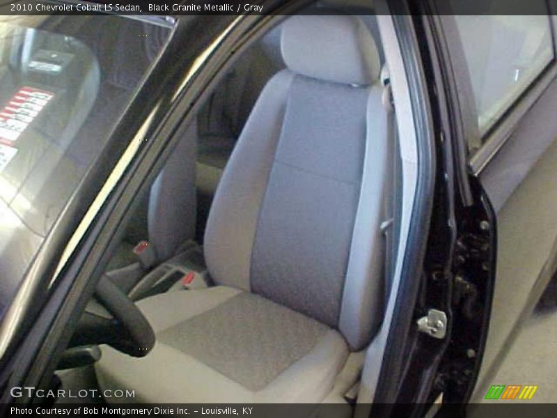 Black Granite Metallic / Gray 2010 Chevrolet Cobalt LS Sedan
