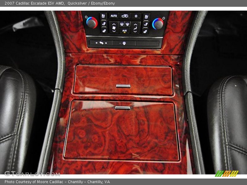 Quicksilver / Ebony/Ebony 2007 Cadillac Escalade ESV AWD