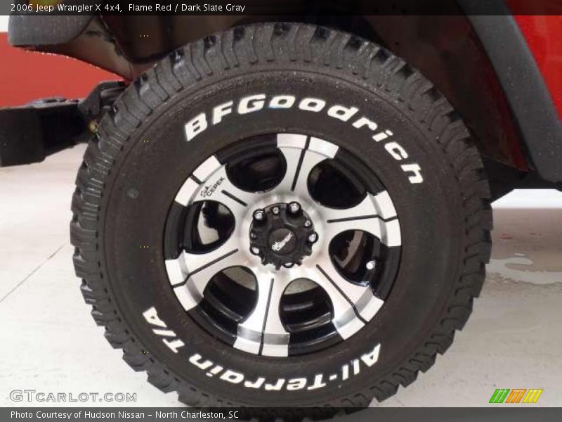 Flame Red / Dark Slate Gray 2006 Jeep Wrangler X 4x4