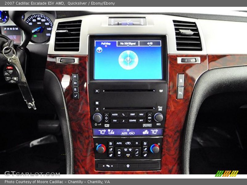 Quicksilver / Ebony/Ebony 2007 Cadillac Escalade ESV AWD