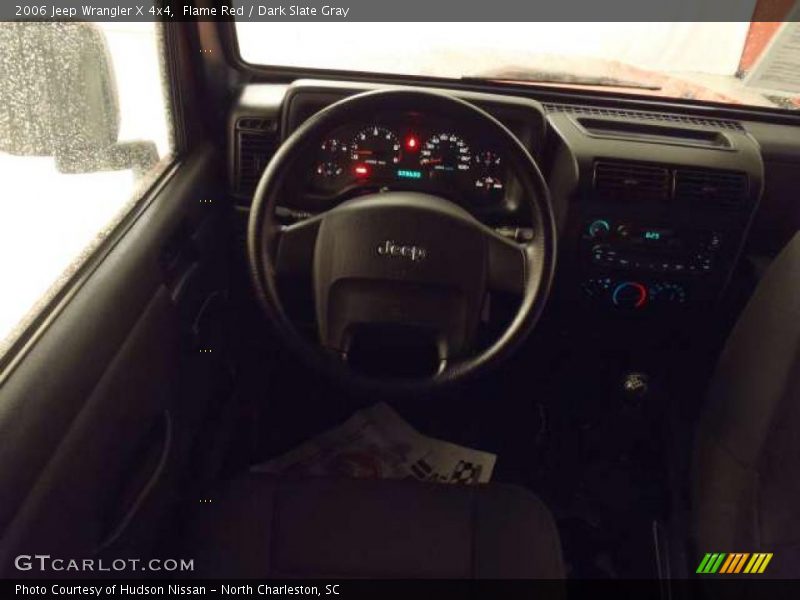 Flame Red / Dark Slate Gray 2006 Jeep Wrangler X 4x4