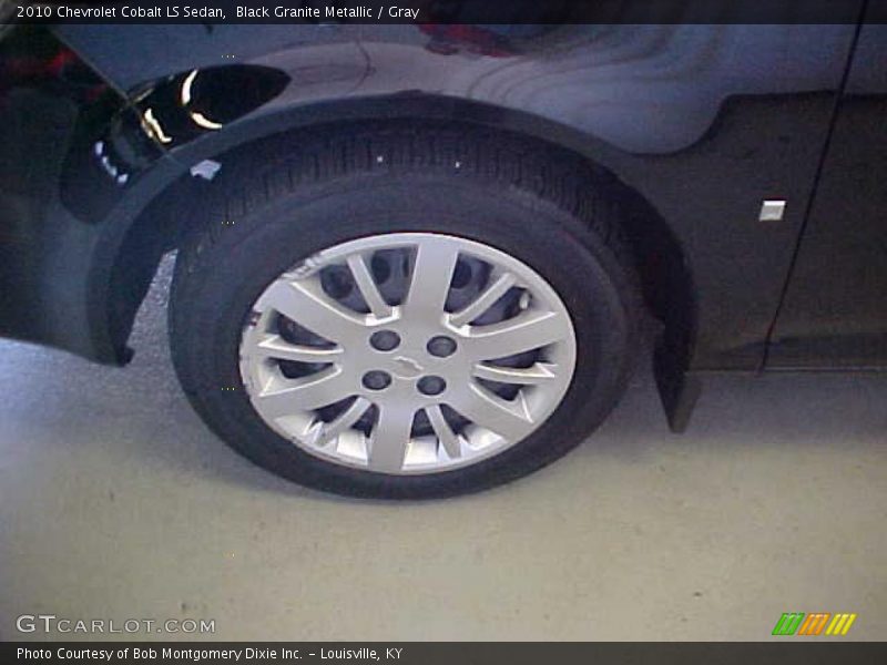 Black Granite Metallic / Gray 2010 Chevrolet Cobalt LS Sedan
