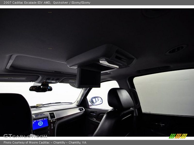 Quicksilver / Ebony/Ebony 2007 Cadillac Escalade ESV AWD