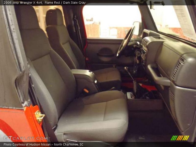 Flame Red / Dark Slate Gray 2006 Jeep Wrangler X 4x4