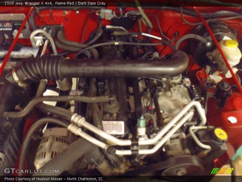 Flame Red / Dark Slate Gray 2006 Jeep Wrangler X 4x4