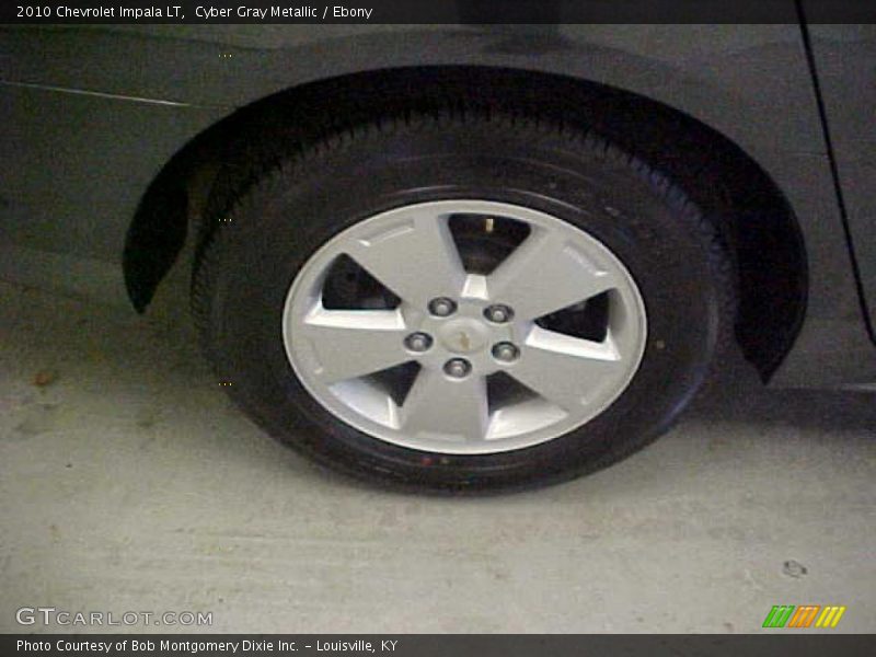 Cyber Gray Metallic / Ebony 2010 Chevrolet Impala LT