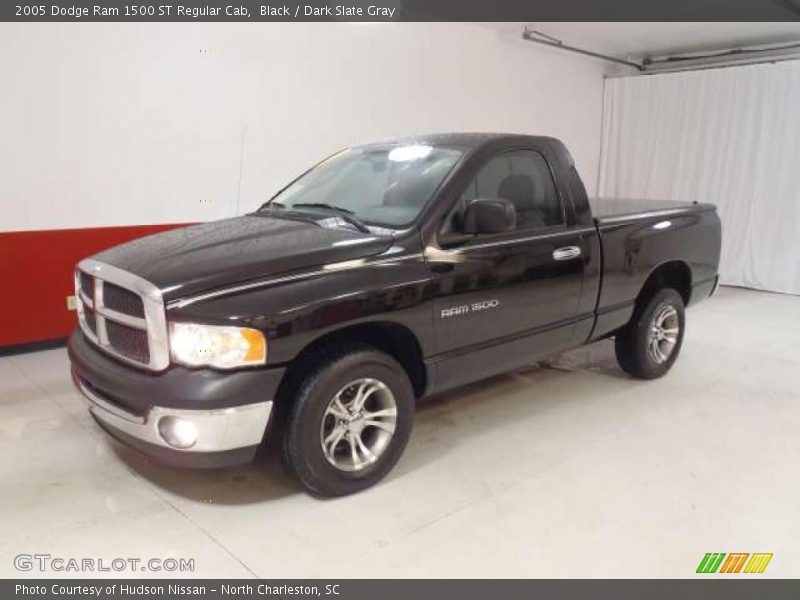 Black / Dark Slate Gray 2005 Dodge Ram 1500 ST Regular Cab