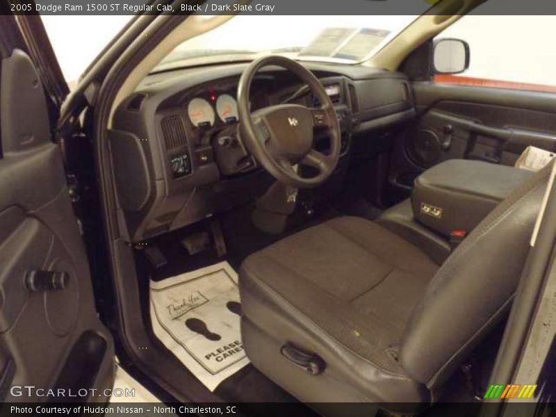 Black / Dark Slate Gray 2005 Dodge Ram 1500 ST Regular Cab