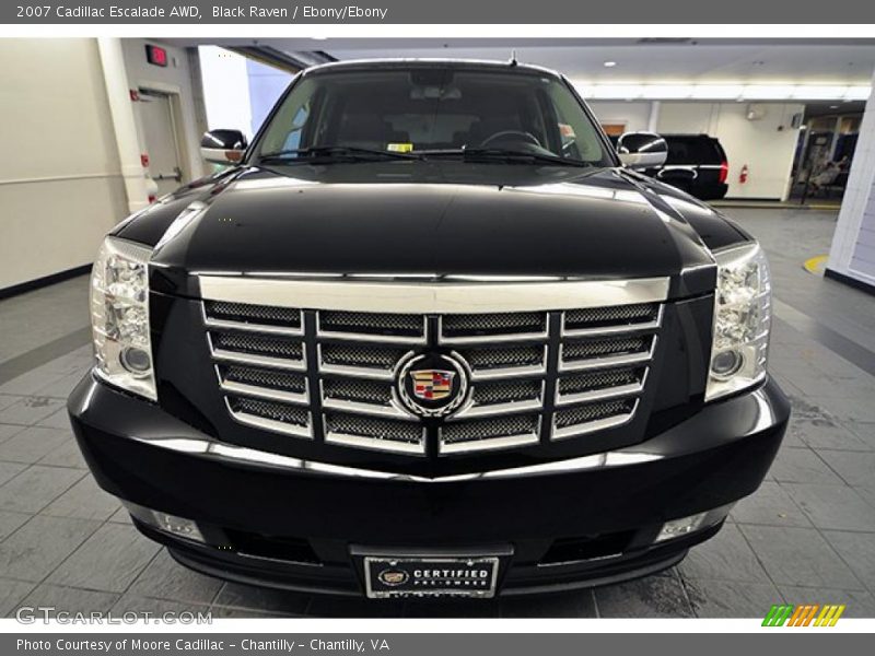 Black Raven / Ebony/Ebony 2007 Cadillac Escalade AWD