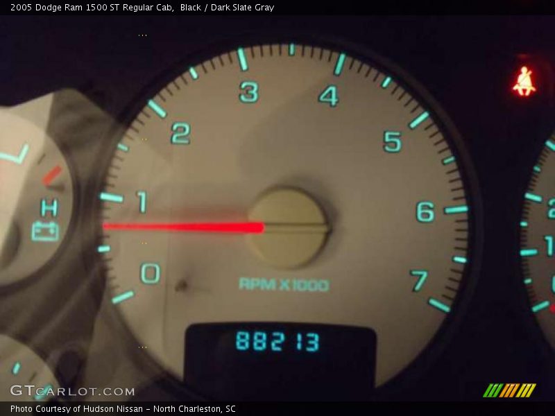 Black / Dark Slate Gray 2005 Dodge Ram 1500 ST Regular Cab