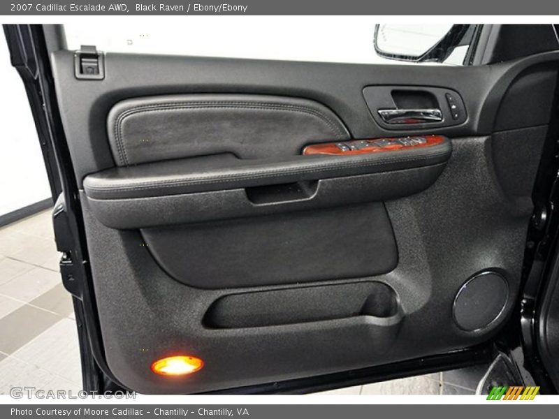 Black Raven / Ebony/Ebony 2007 Cadillac Escalade AWD