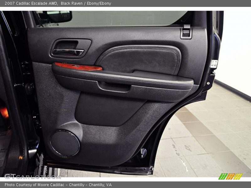 Black Raven / Ebony/Ebony 2007 Cadillac Escalade AWD