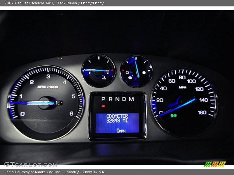 Black Raven / Ebony/Ebony 2007 Cadillac Escalade AWD