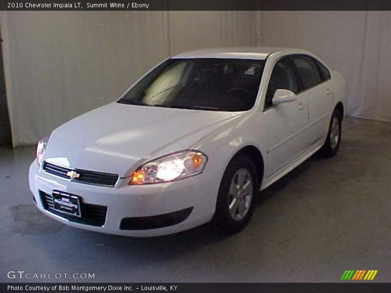 Summit White / Ebony 2010 Chevrolet Impala LT